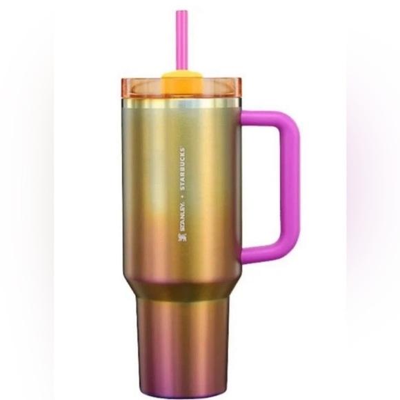 STARBUCK X STANLEY Limited edition Summer 2024 - 40 oz Tumbler Purple Go… - Picture 1 of 12